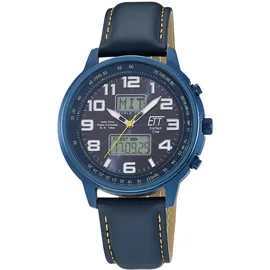 ETT Eco Tech Time Hunter II Leder 44 mm EGS-11734-32L