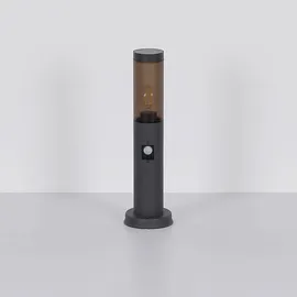 GLOBO 2er Set Sockelleuchte, Bewegungsmelder, anthrazit, H 45 cm