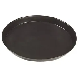 Tablett APS, schwarz, H:3cm Ø:36cm, Kunststoff, Tabletts