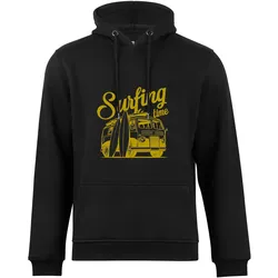 Cotton Prime® Kapuzensweatshirt Surf Time  - Urlaub & Meer