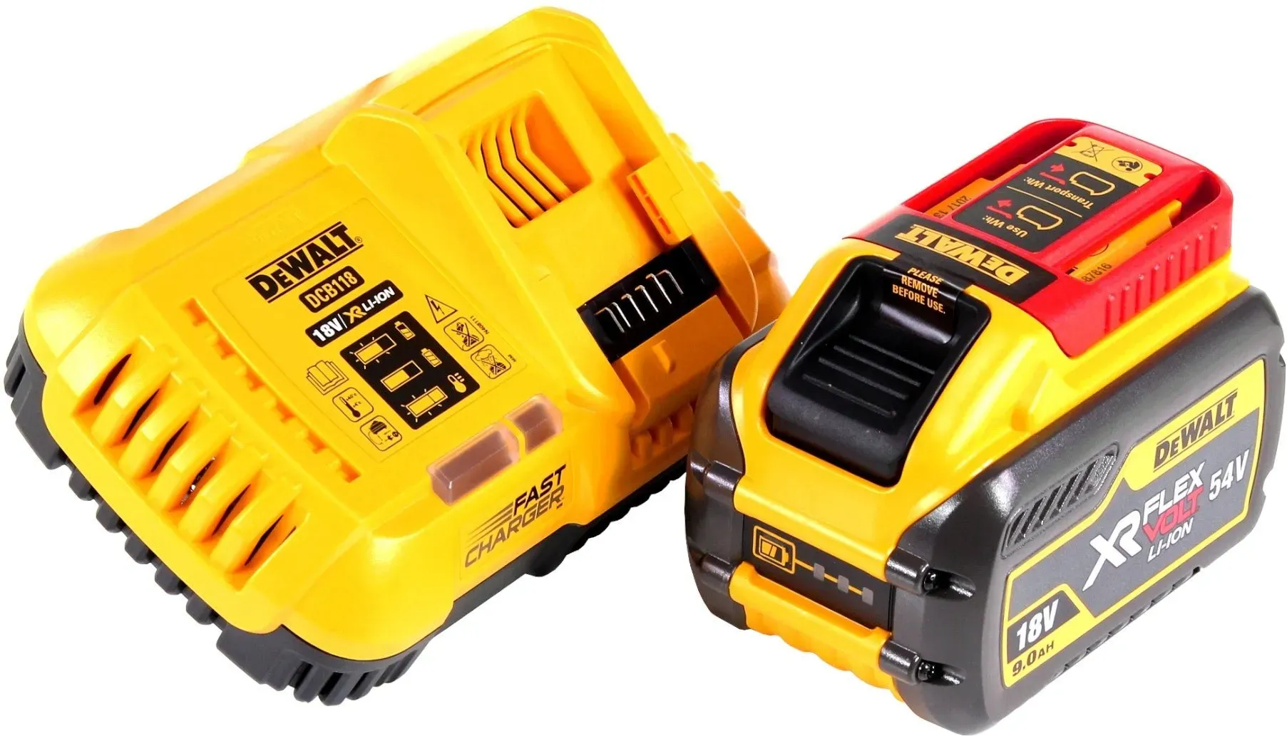 DeWalt DCS 579 X1T Akku Handkreissäge 54 V FlexVolt 190 mm Brushless + 1x Akku 9,0 Ah + Ladegerät + TSTAK