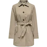 Jdy Damen Jdyisadora Trenchcoat Otw Hab, Weathered Teak, L EU - L