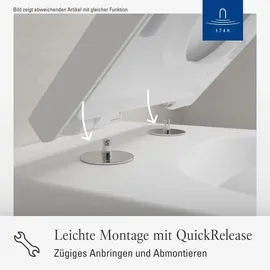 Villeroy & Boch Venticello WC-Sitz Stone White