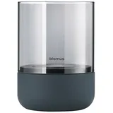BLOMUS Windlicht Calma Stein, Marmor, Granit Grau Dunkelgrau S (Small)