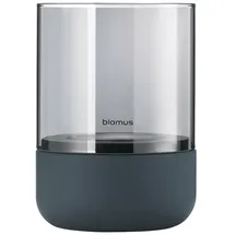 BLOMUS Windlicht Calma Stein, Marmor, Granit Grau Dunkelgrau S (Small)