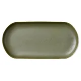 studio round Servierplatte North in Matte white/Matte moss | Gr.: onesize