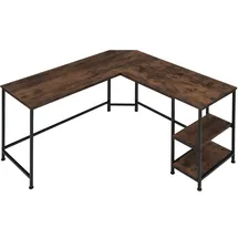 Tectake tectake® Schreibtisch Hamilton 138 x 138 x 75,5 cm