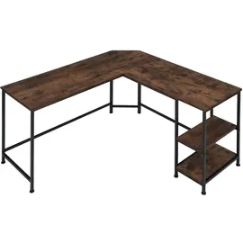 Tectake tectake® Schreibtisch Hamilton 138 x 138 x 75,5 cm