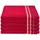SCHIESSER Skyline Color Gästehandtuch 5 x 30 x 50 cm rot