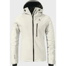 Schöffel Outdoorjacke "Ski Jacket Style Nollen WMS", Damen, Gr. 36, beige (9040, natur), Oberstoff : 100% Polyester (Membran: Polyurethan) Futter : 100% Polyester Wattierung : 100% Polyester, regular fit, hoch geschlossener Ausschnitt, Jacken Outdoorjacke