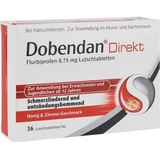 Reckitt Benckiser Deutschland GmbH Dobendan Direkt Flurbiprofen 8,75 mg Lutschtabletten