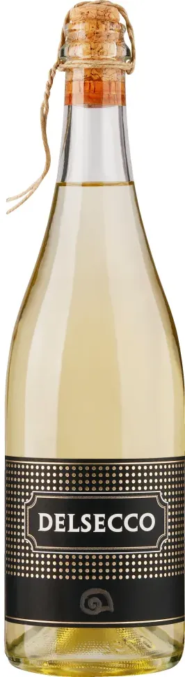 DELSECCO Deutscher weisser Bioperlwein, Rheinhessen 2024, Bio Schaumwein, Biowein