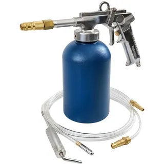 Trutzholm Druckbecherpistole mit 1100 ml Tank zur Hohlraumversiegelung inkl. Schläuche Hakendüse Runddüse