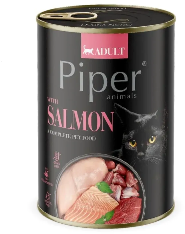 DOLINA NOTECI PIPER Katzennassfutter mit Lachs 400g