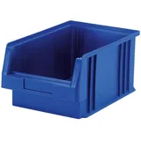 LA KA PE Kleinteilemagazin, Sichtlagerkasten PLK 2 blau 330 / 301 x 213 x 150 mm blau