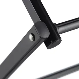 Relaxdays Wäscheständer 11 Stangen schwarz