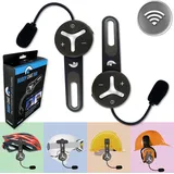 BuddyChat Duo Bluetooth Intercom Helm Headset Freisprechanlage Funkgerät 1000m