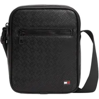 Tommy Hilfiger TH Flag Mini Bag Umhängetasche Kunstleder Black