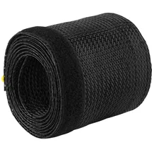 PureMounts Kabelschlauch (85mm Durchmesser, 1,80m) Schwarz