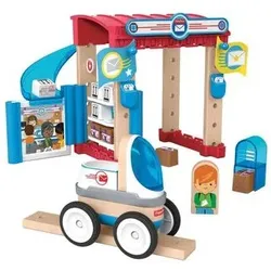 FISHER-PRICE GFJ14 Wunder Werker Post, Baukasten, Konstruktions-Spielzeug