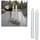 Star Trading LED Stabkerze 25 cm weiß