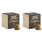 Note D'Espresso Instant soluble product Ginseng capsules 4.3g x 40 capsules (Packung mit 2)