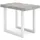 SKRAUT HOME Ausziehtisch 222 x 73 x 90 cm weiß/grau