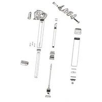 RockShox Leitungs-Anschlussset für Reverb Stealth | A1 - B1