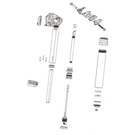 RockShox Leitungs-Anschlussset für Reverb Stealth | A1 - B1