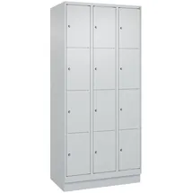 C+P Classic PLUS Schließfachschrank 1950 x 900 x 500 Lichtgrau