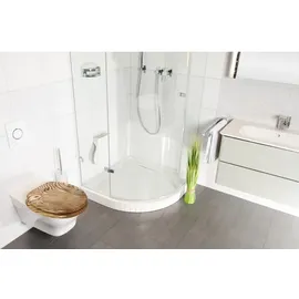 Sanilo WC-Sitz Grain, Hochwertiger und Stabiler Toilettendeckel aus Holz