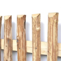 BooGardi Zaunlatten aus Haselnuss · 24 Größen · Zaunbretter 4·5 cm x 200cm · Holzlatten zum Selbstbauen von Holzzaun Lattenzaun Staketenzaun