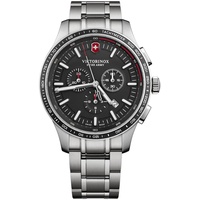 Victorinox Alliance Herren-Armbanduhr, analog, Quarz, mit Edelstahl-Armband, V241816, Armband, Armband