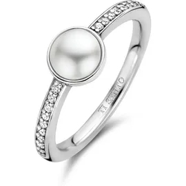 Ti Sento - Milano Damenring 12308PW/50 - silber - 50