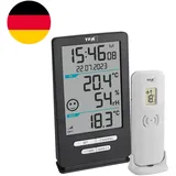TFA Dostmann Funk-Thermometer XENA HOME, 30.3074.10, Für Außen Und Innen, Raumkl
