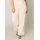 Base Level Curvy "Arah", Damen, Gr. 58 (60), Länge 32, beige (light beige), Web, Obermaterial: 97% Polyester, 3% Elasthan, unifarben, loose fit extralang, Hosen Treggings, mit elastischem Bund