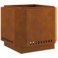 vidaXL - rauchfreier Feuergrill 58x58x51 cm wetterfestes Stahl
