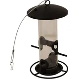 Siena Garden Futtersäule Matt Black für Mischfutter, 26 cm