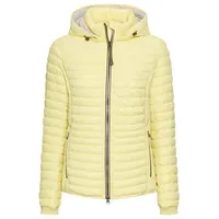 CAMEL ACTIVE Damen Gefütterte Jacke mit Abnehmbarer Kapuze Gelb, womenswear-46 - 46