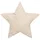 Atmosphera Berlingot Stern Kinderkissen 40 x 40 cm Beige