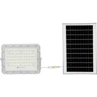 V-Tac VT-120W 7843 LED-Flutlichtstrahler, Solarmodul 15 W Kaltweiß Weiß