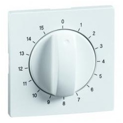 Peha Dialog - Abdeckung mechanische Zeitschaltuhr, reinweiß, 15 Minuten