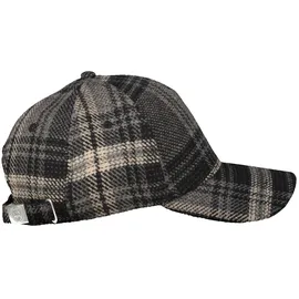 Lerros Karierte Basecap grau PCK