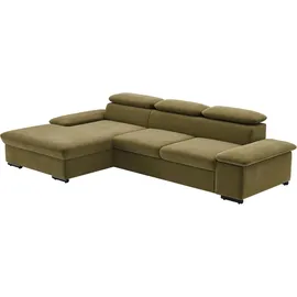sit&more Eckcouch Polyester 2-Sitzer Grün