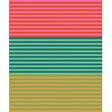 MarpaJansen Dekorationsfolie Transparentpapier Happy Stripes, 50x60cm
