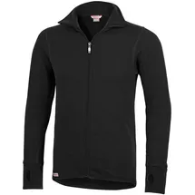 Woolpower Full Zip Jacket 400 Wolljacke schwarz,