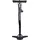 Dunlop Fahrradpumpe mit Manometer - Luftpumpe für Dunlop-, Presta- und Schrader-Ventil - 12 Bar/180PSI - Schwarz