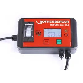 Rothenberger Universal Heizwendelschweißgerät ROWELD ROFUSE Sani 315 im ROCASE - 1000002631