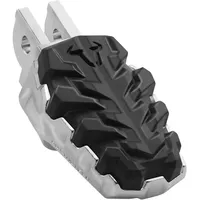 SW-Motech Fußrastenkit verstellbar Silber/Schwarz