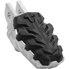 SW-Motech Fußrastenkit verstellbar Silber/Schwarz
